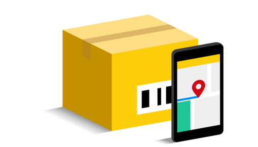 tracking parcel with mobile